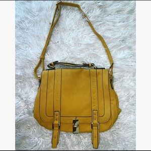 Mustard Yellow Satchel